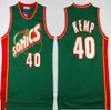 Top Retro 34 Allen Kevin 35 Durant Jersey Shawn 40 Kemp 20 Gary Payton Maglie da basket Golden NCAA Shorts 100% cucito Taglia S-2XL