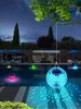 Zonne -aangedreven water Float Light Pond Floating Lamp Magic Ball Light Garden Kleur Verandering Decoratieverlichting voor zwembadboom