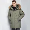 Piumino da uomo di design Piumino Parka Giacche imbottite calde e spesse Giubbotti bomber Cappotto da avventura Anatra bianca Capispalla Parker antivento Adatto per zone estremamente fredde