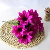 Decorative Flowers Imitation Daisy Sunflower Bouquet For Living Room Decoration And Hand Held Table Decorat