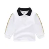 T-Shirts Kleidungsstücke Sets Baby Jungen Turnhalterhälfte Herbst Kinder Langarm T-Shirt Gentleman Stil Kinder Baumwolle Casual Tops Tees Jungen Hemden Kinderkleidung