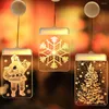 Strings Christmas Halloween Light Decoration Transpare Cute Kawai 3D Hanging Night na sypialnię dla dzieci w pokoju urodziny urodziny