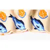 Herrensocken 2022 Mode Mid Calf Crew Meeresfrüchte Frische Austern Oktopus Lachs Fisch Muschel Tintenfisch Lustige glückliche Garnele Kabeljau Bass