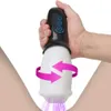 Sex toys masager Automatic Rotating Male Masturbator Spikes Fake Mouth Vibrators For Men Glans Sucking Penis Trainer Cock Exerciser Oral SEIL