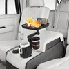 Auto -organisator Dining Food Tray Automotive Cup Holder tafel drink Automobiles onderdelen accessoires