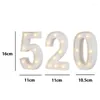 Nachtlichten Decoratie Alfabet Letter LED Lumineuze nummer Lamp Batterij Licht Party Baby slaapkamer Bruiloft Kerstmis Decor