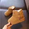 2022 Inverno bew bebê bota casual moda crianças meninos meninas botas de neve crianças tênis de corrida sport sport sapatos brancos tênis de crianças 23-30