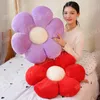 30/50cm Kawaii Renkli Çiçek Peluş Yastık Yastığı Yumuşak Bitki Mat Çekyat için doldurulmuş Paspas Yatak Desen Dekor Hediyeler