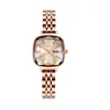 GEDI 2022 NEW FASHION WATCH DESIGN SENSEL SENSE Steel Band Quartz 여성 단순 기질로 여자 시계를위한 생일 선물 51095