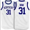 Stitched Vintage #31 Sam Bowie Kentucky Wildcats Basketball Jersey Custom Any Name Number Jersey