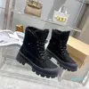 2022 зима Новый теплый мех овчарки Martin Boots High Waterblator