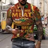 Polo da uomo 2022 Polo estiva Top T-shirt Manica corta Scollo Cerniera Stampa 3D Casual Hip Hop Lettere Tema HaHa