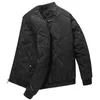 jacketMen Parkas 2022 automne hiver décontracté rembourré coton épais chaud manteaux mode hommes lâche fermeture éclair Parka Bomber veste hommes vêtements