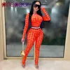 Women039s Two Piece Pants Pinepear See Through Mesh Crescent Moon Print Rompers Womens Jumpsuit Långärm Sexig festklubb FAS1572697