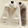 Damesvesten Lamb Plush Vest Women's 2022 Spring en herfstjas Koreaanse versie van de Wild Waistcoat uit één stuk trend