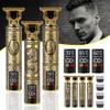 T9 tondeuse électrique rasoir professionnel barbe salon de coiffure hommes Machine de découpe pour Style de coupe 2210276737150