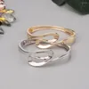 Liga de pulseira para mulheres charme simples design de metal pulseiras bulkes Party Gold Color Fashion Jewelry atacado