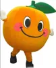 2022 NIEUWE FASOM FACTORY Direct verkoop Custom Orange Mascot -kostuum