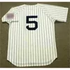 Proword C202 Men 1 Billy Martin 4 Lou Gehrig 3 Babe Ruth 5 Joe DiMaggio 1983 Home Baseball Jersey