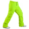 Skiing Pants Winter Snow Waterproof Men's Camouflage Ski Pant With Zipper Pocket Thick Trousers Warm