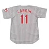 Proword C202 11 Barry Larkin 14 Pete Rose Baseball Jersey Men Lomen Youth Stitched