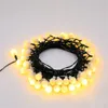 Strings 10m 100leds 5m 50Leds Solar Ball Light Lights String 8 Modos Pátio Luz ao ar livre à prova d'água para festa de férias de casamento em casa