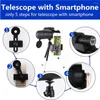 Télescope 40X60 HD professionnel monoculaire nuit jumelles puissantes étanche Mini poche Zoom avec Smartphone chasse Camping