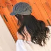 Berets Damen-Barett, kariert, modisch, Outdoor, Freizeit, Kunst, Maler, Hut, warm, Sonnenschutz, achteckig, Hipster-Mädchen