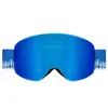 Lunettes de ski Nouvelles lunettes pour enfants Cylindre double face anti-buée Cylindrique Extérieur Enfants Miroir Goggs Et Équipement L221022