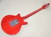 Rode mahonie elektrische gitaar met zwarte slagplaat rozenhoutfletboard 24 frets