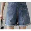 Kvinnors shorts som säljer 2022 Fashion denim Överaller Kvinnor Kläder Temperament Slimming Jumpsuit