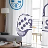 Tenda da gioco Tastiera Cartoon Sheer per soggiorno Voile Window Blinds Camera da letto Tulle Drape Cucina Cortinas Hall Curtains