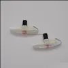 Turn Turn Brake Light 2PCS Clear Side Marker Light 1 زوج بديل Forland R LR3 / Disery 3 20052009 LR007954 DROP DELIVER DEH9LB