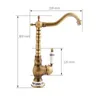 Kitchen Faucets Gisha Antique Bathroom Basin Faucet Mixer Spigots Sink Rotate Single Handle And Cold Water