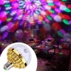 Disco Light Bulb Rotating RGB Party Lampa LED Strobe Multi Crystal for Birthday Club