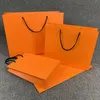 designer de marca bolsa de papel presente original bolsas sacola alta qualidade moda bolsas de compras por atacado mais baratas 0p1a