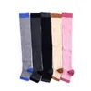 Sports Socks Women's Thigh High Fit For Yoga Dance Ballet Pilates Training Long Open Toe Elastic Leg Sleeve Sock