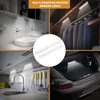 Motion Sensor Lights Wireless LED Night Light USB Oplaadbare nachtlamp voor keukenkast Garderobe Lampen Trap achtergrondverlichting