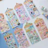 Embrulho de presente Kawaii Sorve Cream Candy Supplies Craft Supplies Cutucker Planner Die Cuts 3D Adesivo Junk Journ Diário PO Decoração