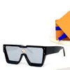 Kvinnor Solglas￶gon M￤n Summer Z1547S Protection UV400 Vintage Sk￤rmade linser Square Integral Full Matte Frame Fashion Glasses Random Box