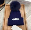 Pompoms Winter Hat Women Women Hat Warm Warm Strendy Hats Fashion Spring Beanie Bonnet Cap Ladies Earmuff Protect Ball Fleece Ski Beanie