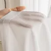 Curtain Anti-hook Silk Opaque Dreamy White Texture Gauze Sheer Curtains For Living Room Super Soft Thickened Elegant Balcony Tulle Drape