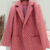 femmes costume vêtements de créateurs blazers Star Arriving Red Carpet Academy Awards Double G printemps nouveaux tops sortis
