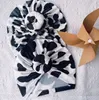 Turbante con stampa leopardata Cappello da bambino Berretto in cotone Ciambella Nodo Cofano per neonato Cappello per bambina Berretto per neonato Accessori per bambini