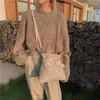 이브닝 백 럭셔리 여성 소프트 플러시 메신저 백 패션 디자인 단색 여성 버킷 어깨 어깨 우아한 숙녀 지갑 핸드백 토트