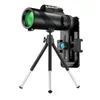 Telescope 80x100 Professional HD 20000M IPX6 Vattentät telefon Hög förstoring Mikro för campingvandring