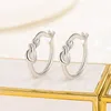 Hoop Earrings Fashion Woman 2022 Gold 925 Sterling Silver Personalized Tie A Knot Small