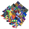 Calzini da uomo Regali colorati per Cotton s Reticolo geometrico Classico Happy Business Casual 221027