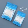 100pcs 치아 치실 픽 픽시 치아 치아 스틱 치아 청소 intermnental dentals floss pick 구강 위생 관리