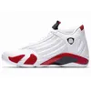 2023 Fashion Jumpman 14 남자 여자 농구화 14S Candy Cane Mens 스니커즈 하이퍼 로얄 대학 골드 흰색 검은 발가락 사막 모래 주자 예버